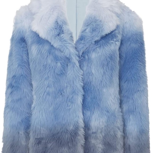 Unreal Faux Fur Ice Breaker Teddy Jacket, EUC - Picture 2 of 9